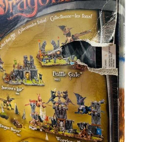 MEGA BLOKS DRAGONS, DRAGON SLAYER #9871 - NEW Open Box Fantasy Toys 8+ vintage - Picture 6 of 9